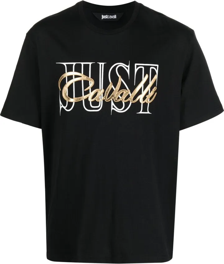 logo-print cotton T-shirt