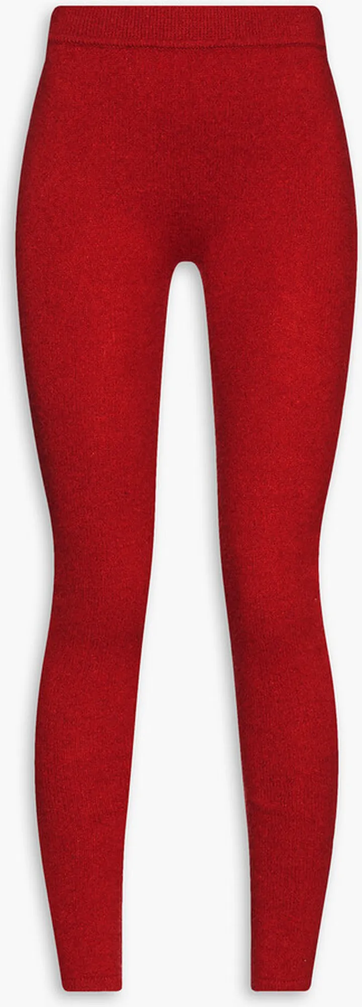Cashmere and wool-blend leggings