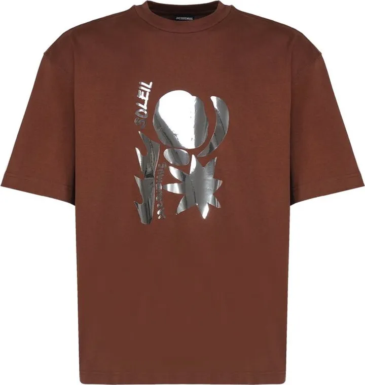 Jacquemus Gaphic Printed Crewneck T-Shirt