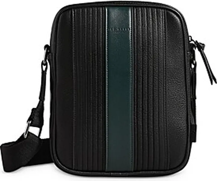 Ted Baker Everton Striped Faux Leather Flight Bag