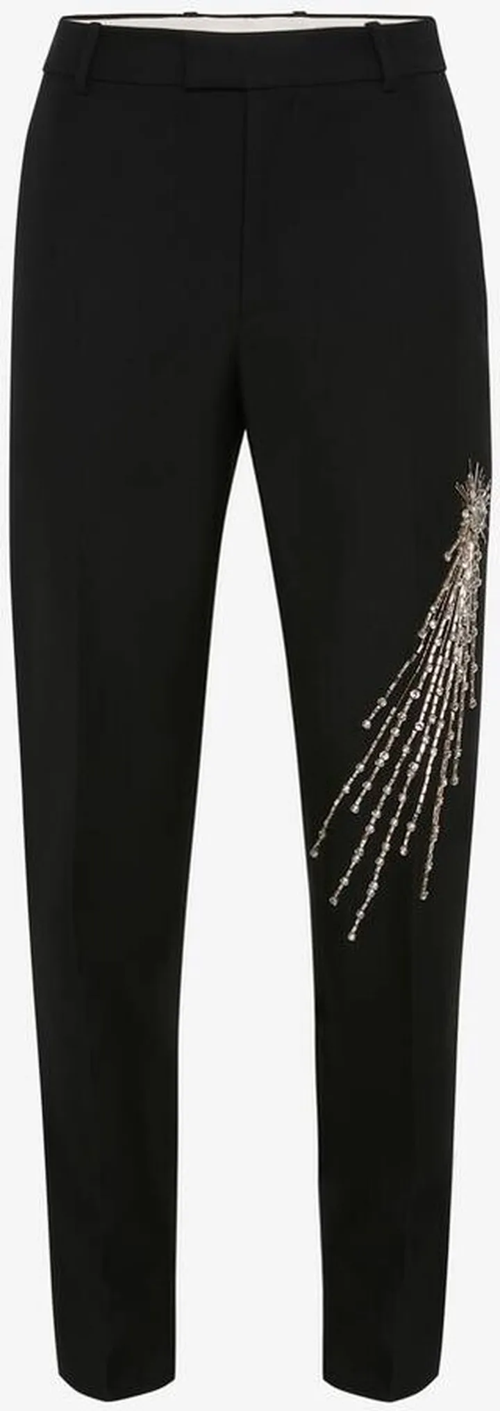 Men's Astral Jewel Wide Leg Trousers In Black