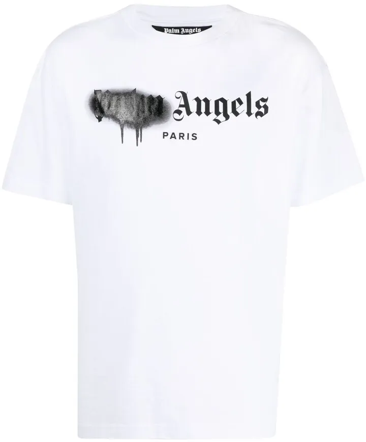 Paris logo-print T-shirt