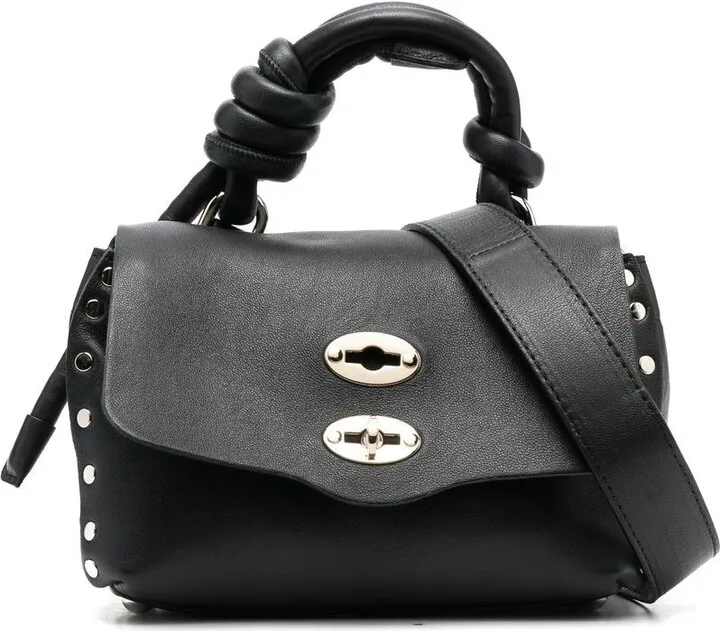 Postina leather tote bag