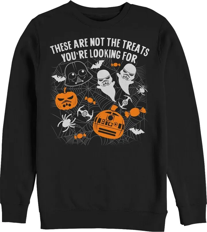 Men's Star Wars Halloween Not the Treats Sweatshirt - Kelly Green - X Large