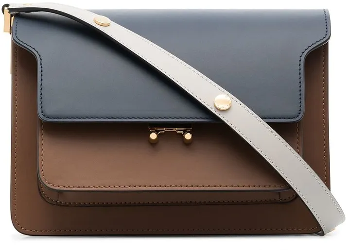 medium Trunk leather shoulder bag