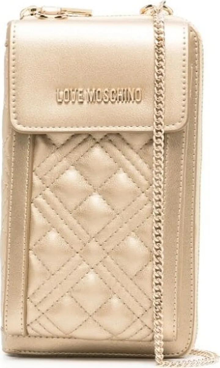 Logo-Plaque Quilted Mini Bag
