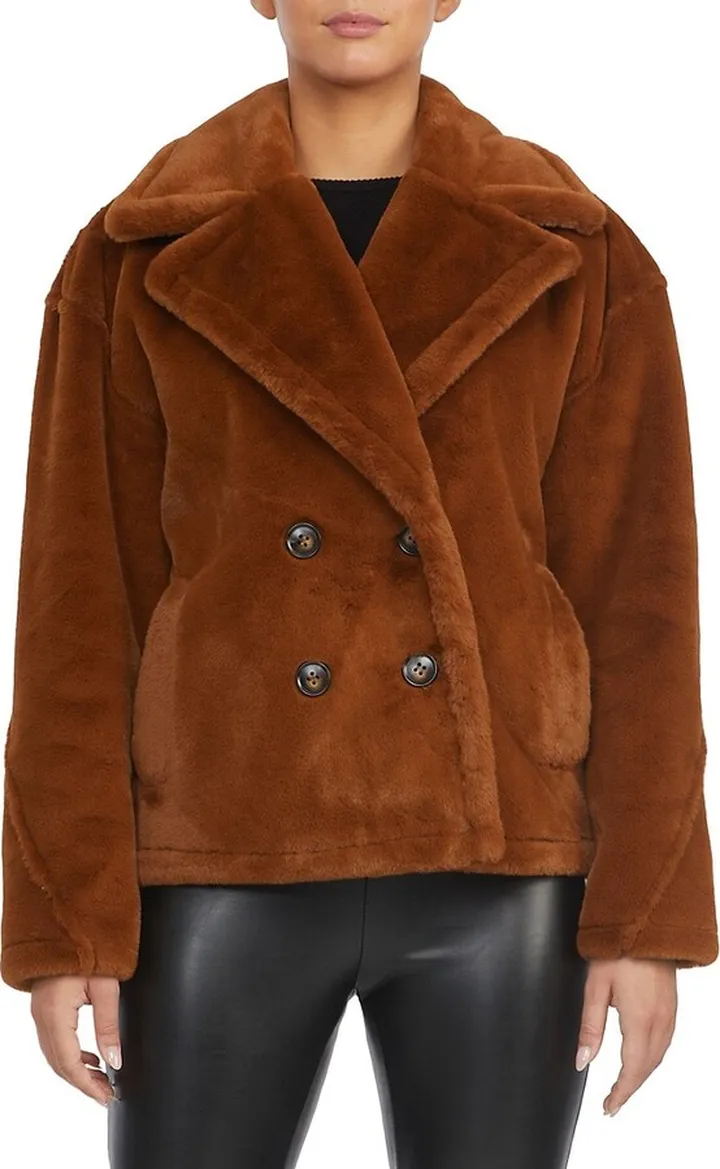 Rollande Faux Fur Teddy Jacket