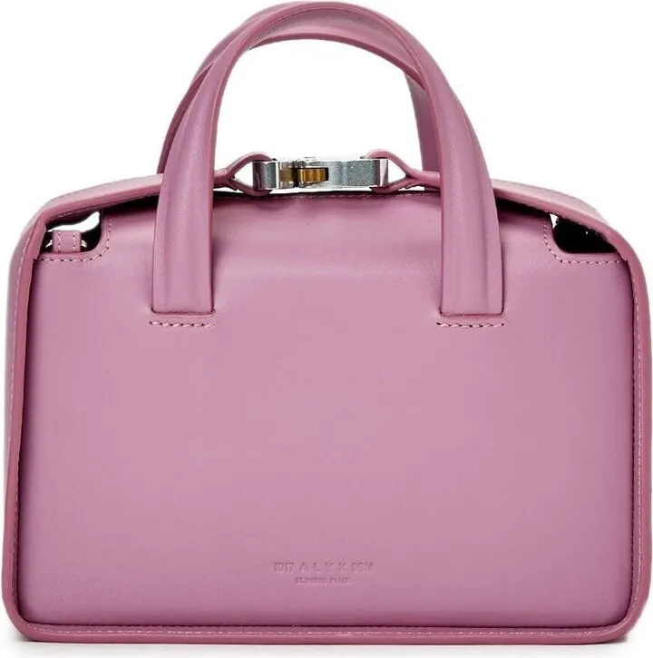 Buckle-Detail Leather Tote Bag