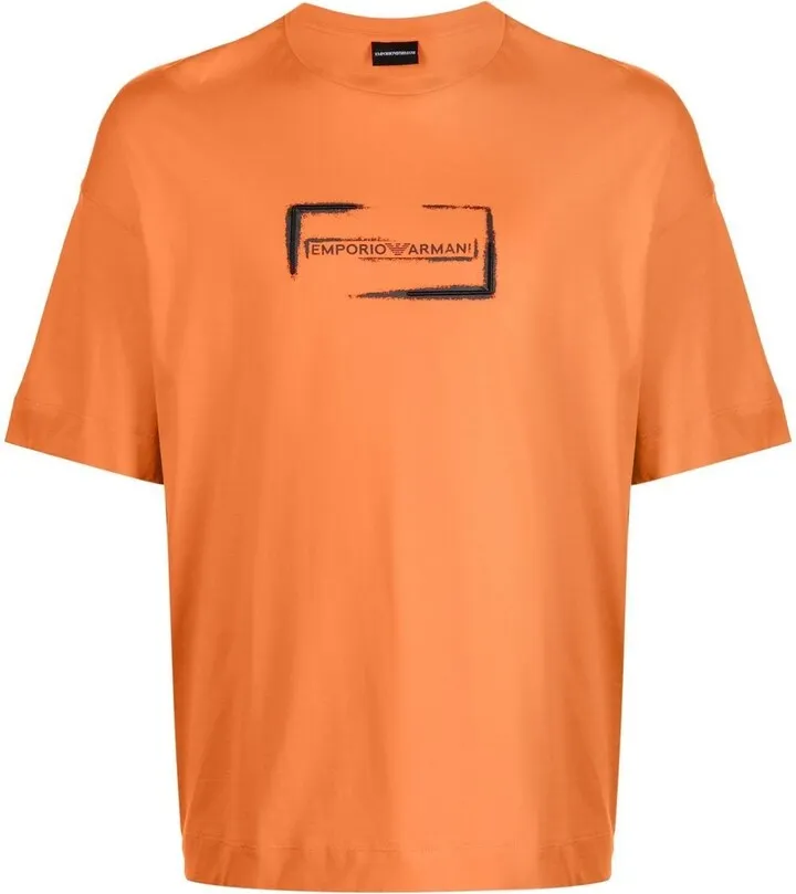 logo-print cotton T-shirt
