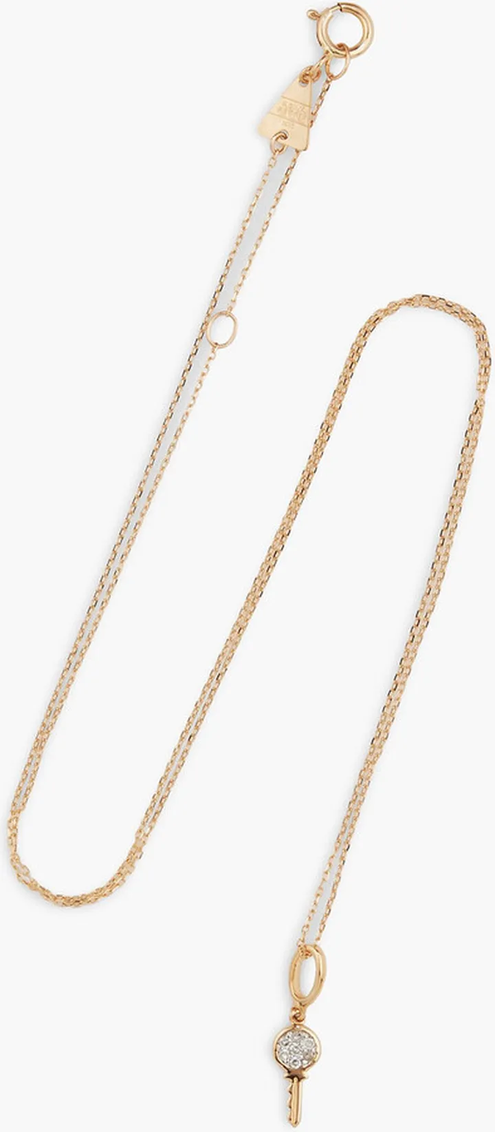 14-Karat Gold Diamond Necklace