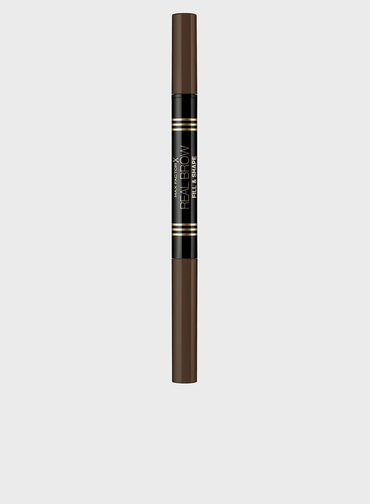 Max Factor Eyebrow Pencil Real Brow Fill & Shape – 03 – Medium Brown, 0.16g + 0.5g