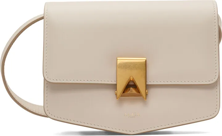 ALAÏA Off-White Small 'Le Papa' Bag