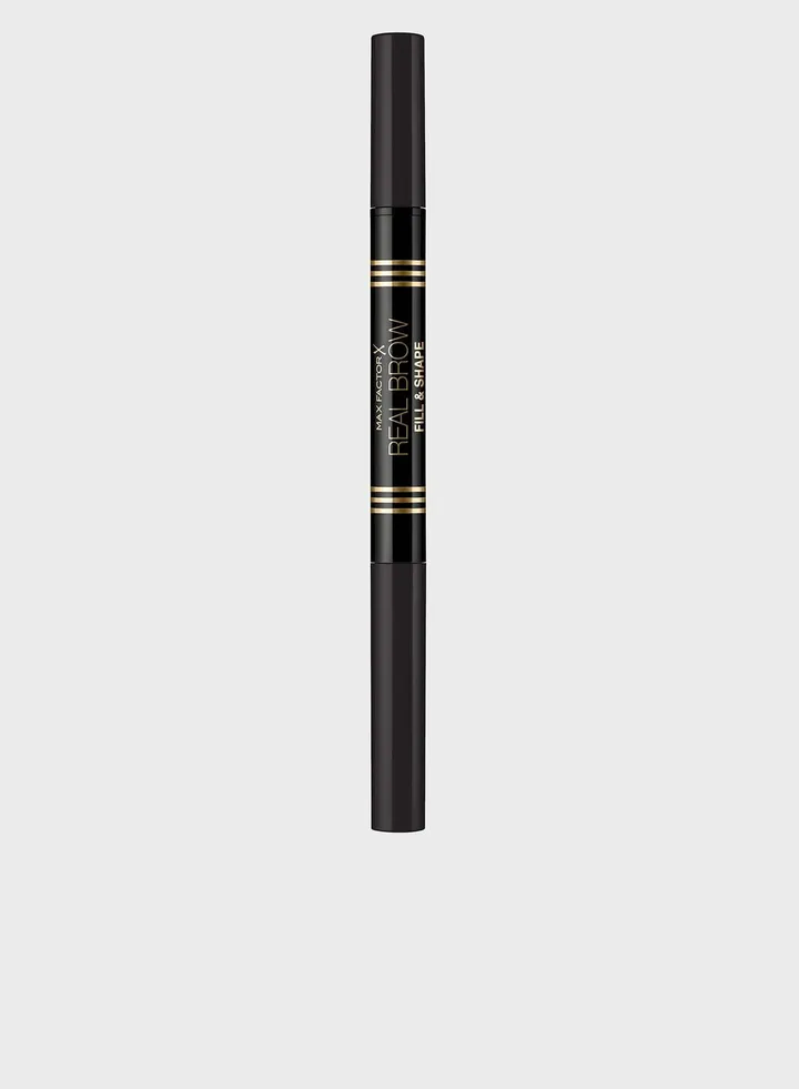 Max Factor Eyebrow Pencil Real Brow Fill & Shape – 05 – Black Brown, 0.16g + 0.5g