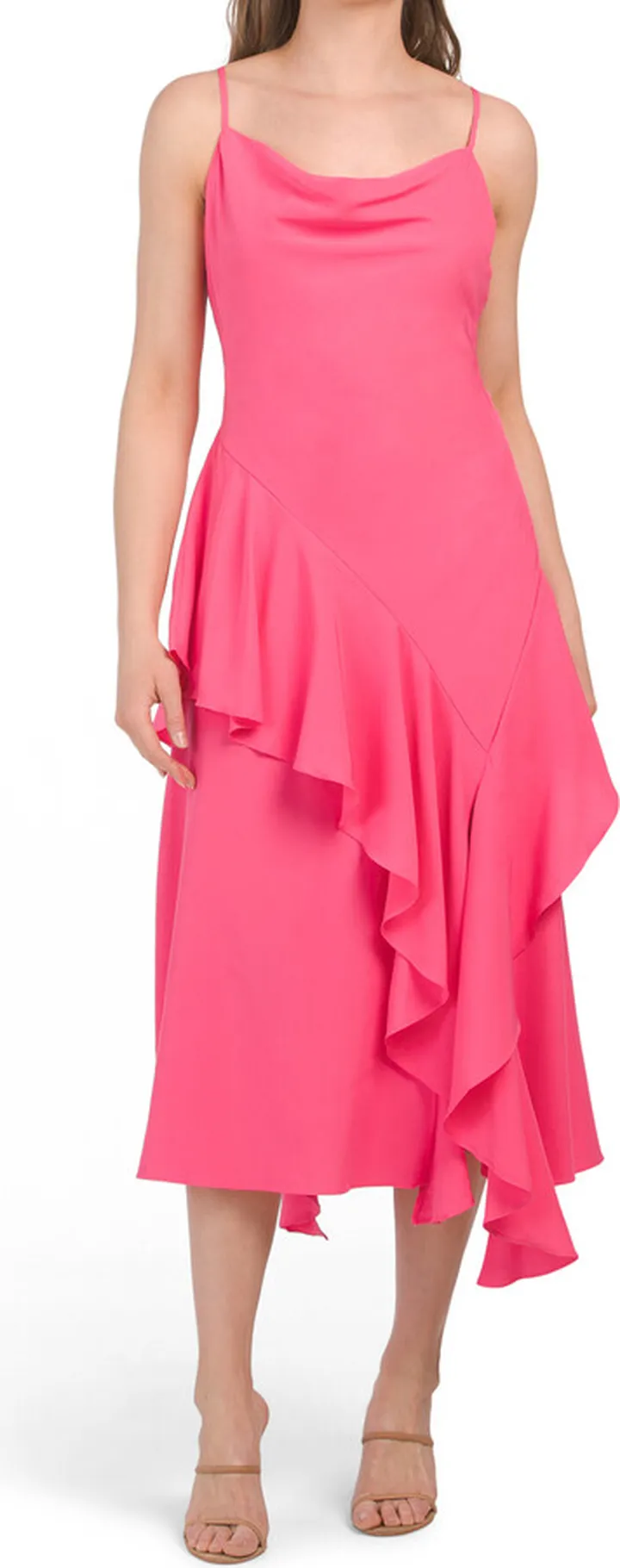 Waterfall Midi Dress