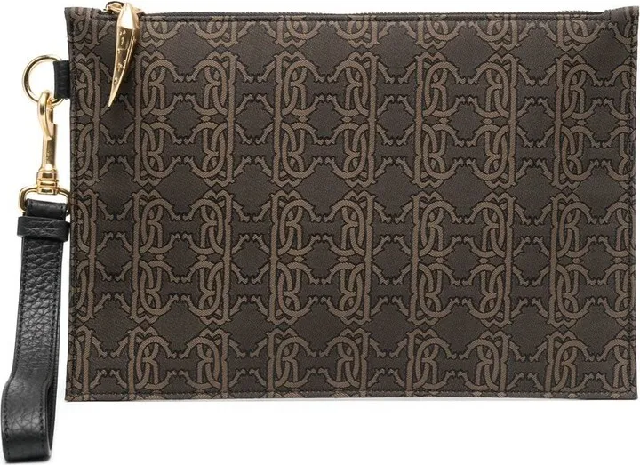 RC monogram envelope pouch