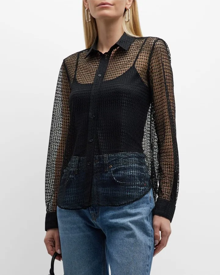 Gaia Slim Lace Shirt
