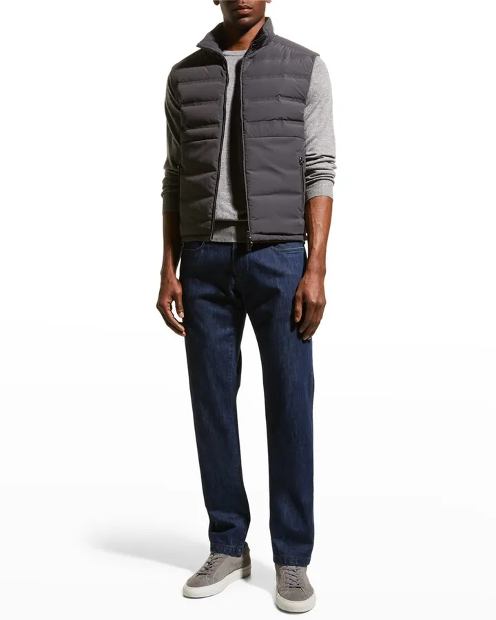 Men's Perforated Gilet