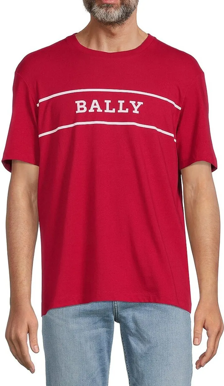 Logo Dropped Shoulder T Shirt