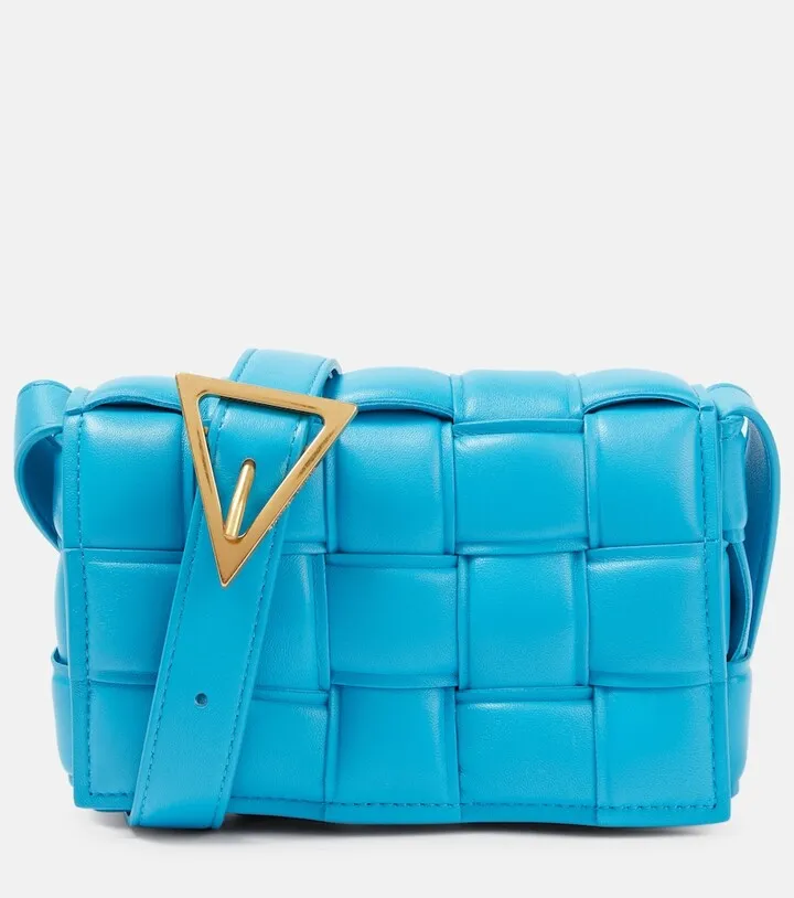 Padded Cassette leather shoulder bag