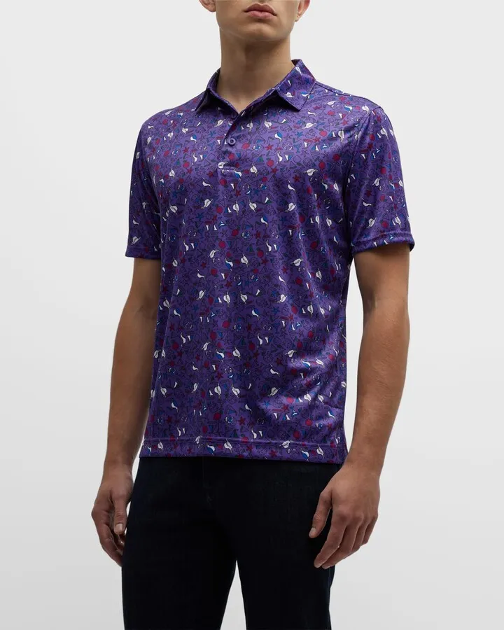 Men's Tropical Dream Performance Polo Shirt