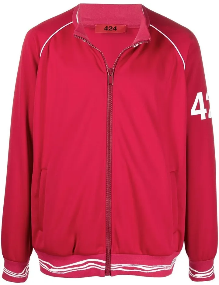 Zipped Track Jacket