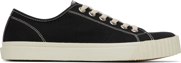 Maison Margiela Black Tabi Sneakers