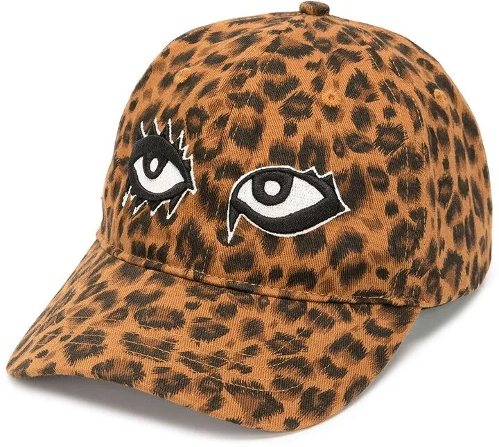 Leopard-Print Baseball Cap