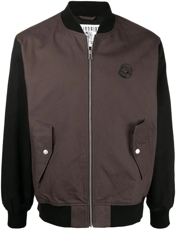 Logo-Print Bomber Jacket