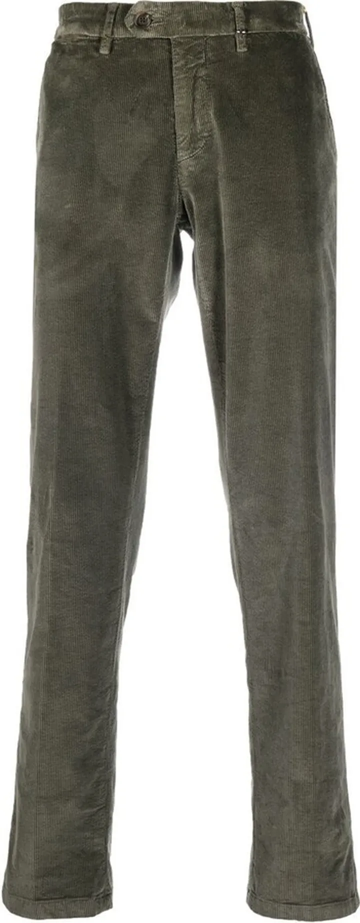 Corduroy Straight-Leg Trousers