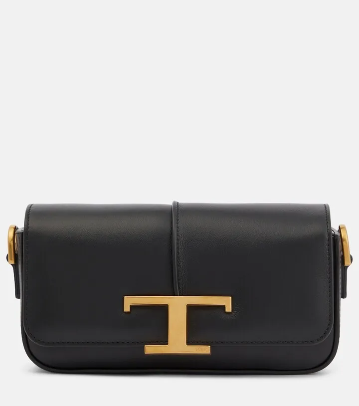 T Timeless Mini leather shoulder bag