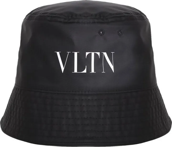 Valentino VLTN Logo Printed Bucket Hat