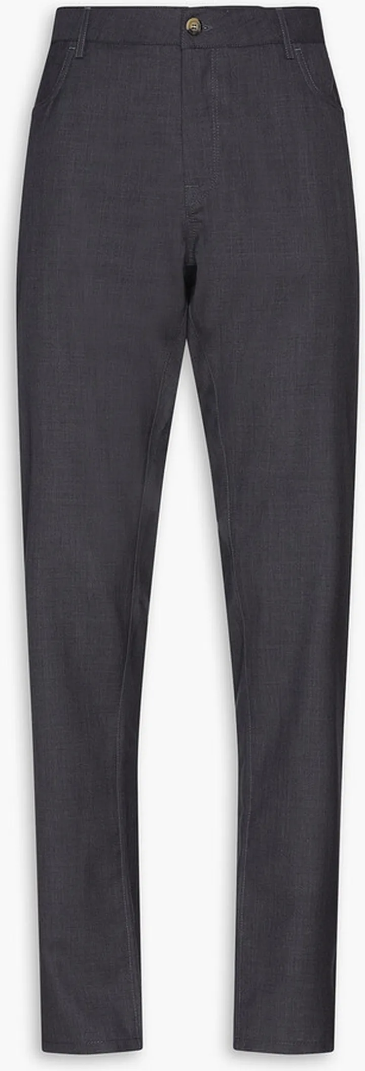 Mélange wool chinos