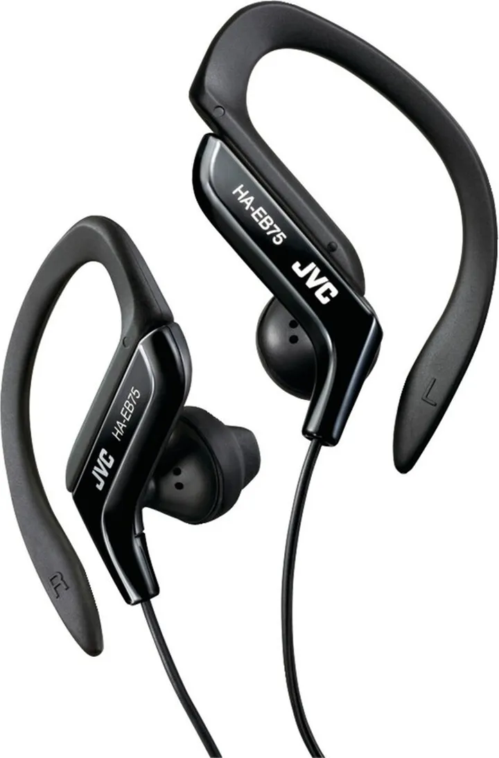 JVC Ear-Clip Earbuds (Black)