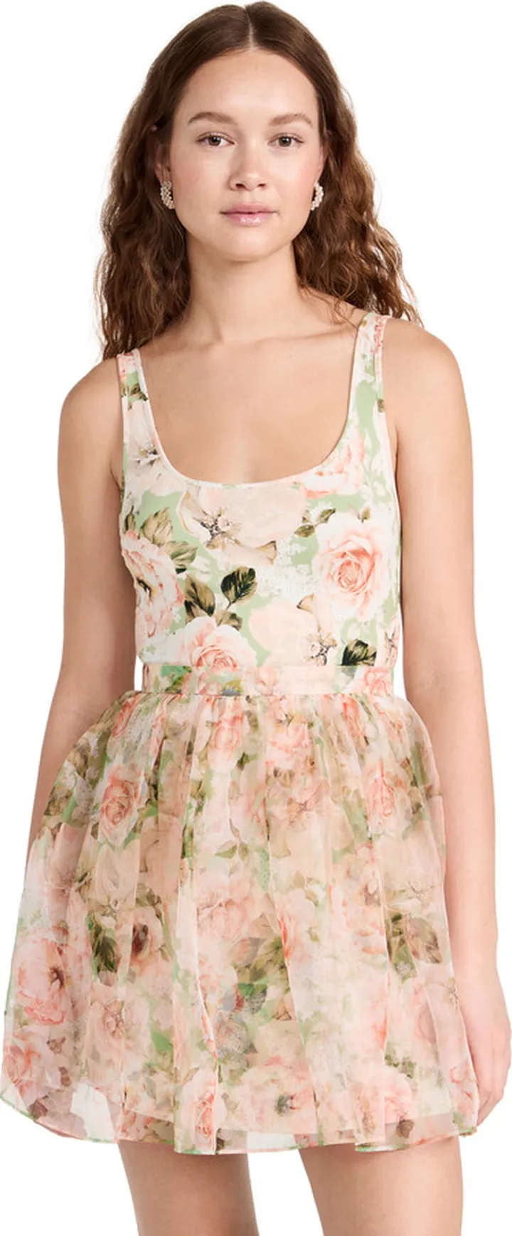alice + olivia Chara Sleeveless Party Dress