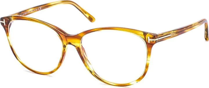 Tom Ford Men's FT5536 53mm Blue Light Frames
