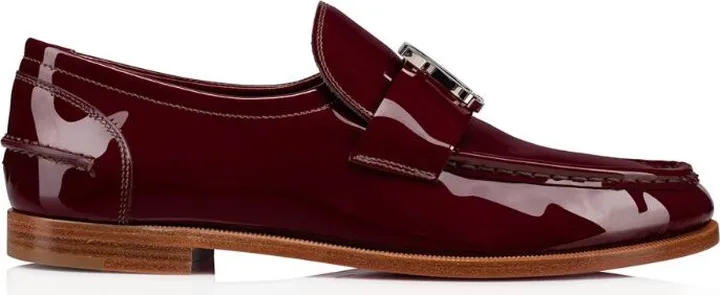 Christian Louboutin Cl Moc Patent Loafers