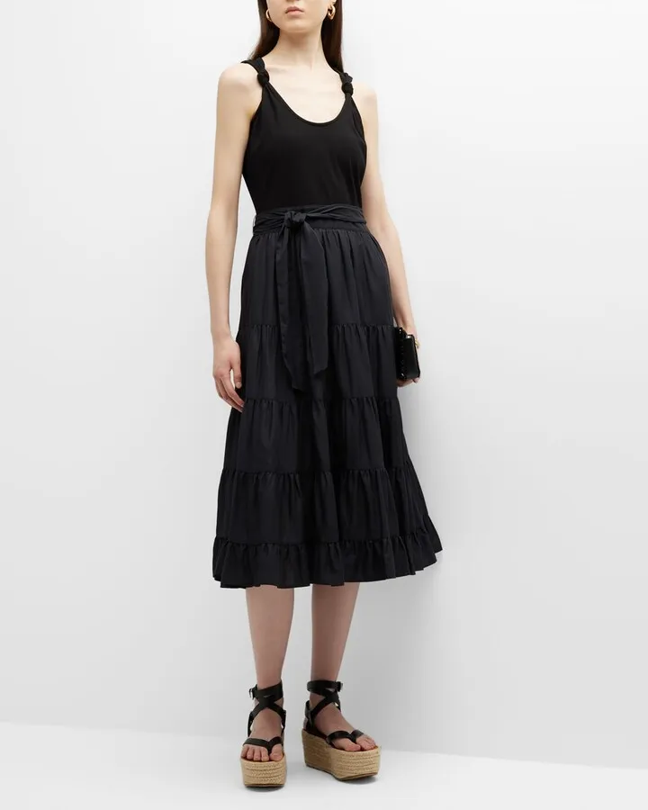 Samosa Combo Midi Tank Dress