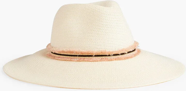 Emmanuelle paper-blend sunhat