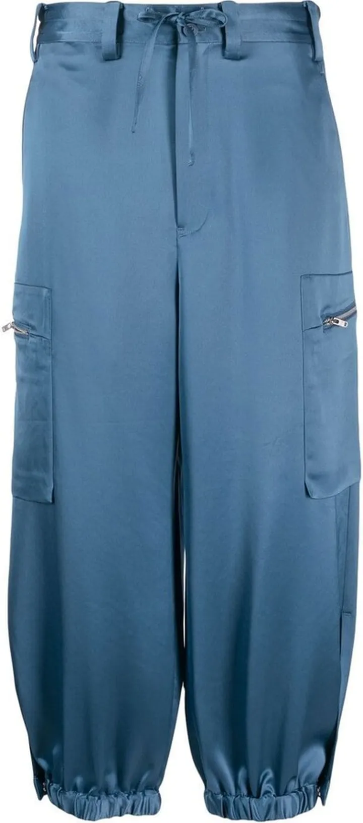 Low-Rise Cropped Trousers