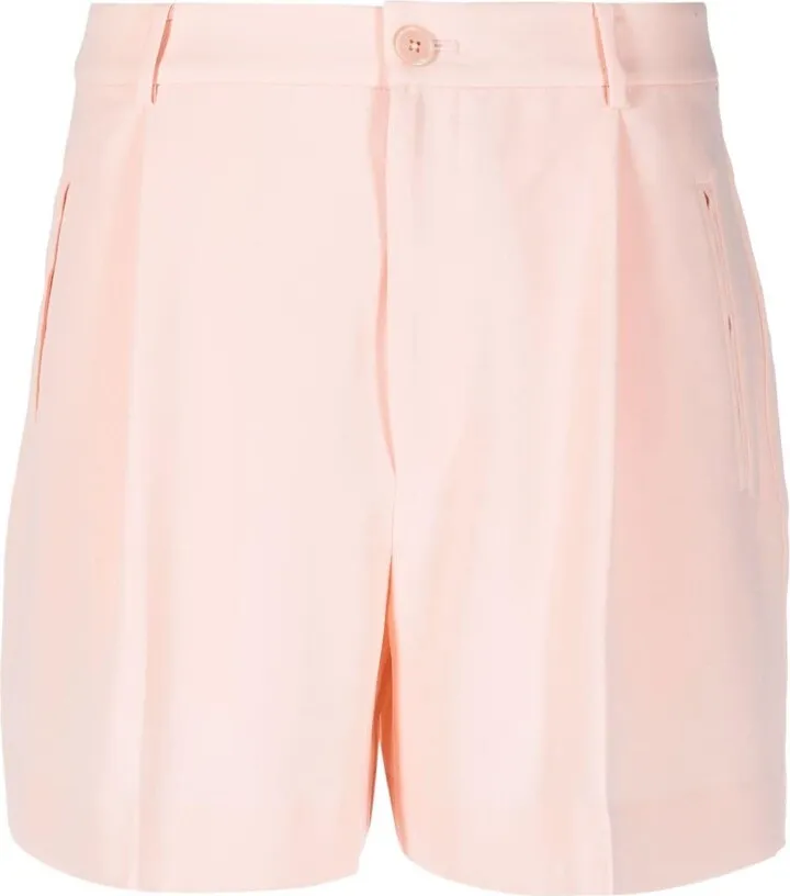 Pleated Tailored Shorts