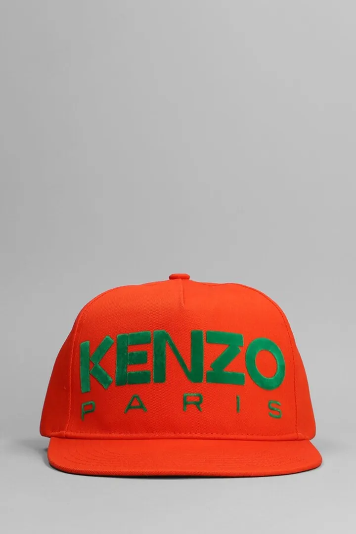 Hats In Orange Cotton