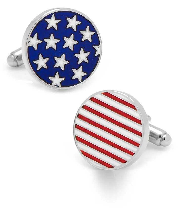 Stars & Stripes Cuff Links