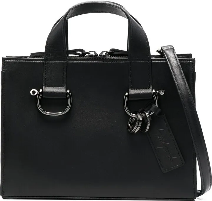 Discord mini side-zip shoulder bag