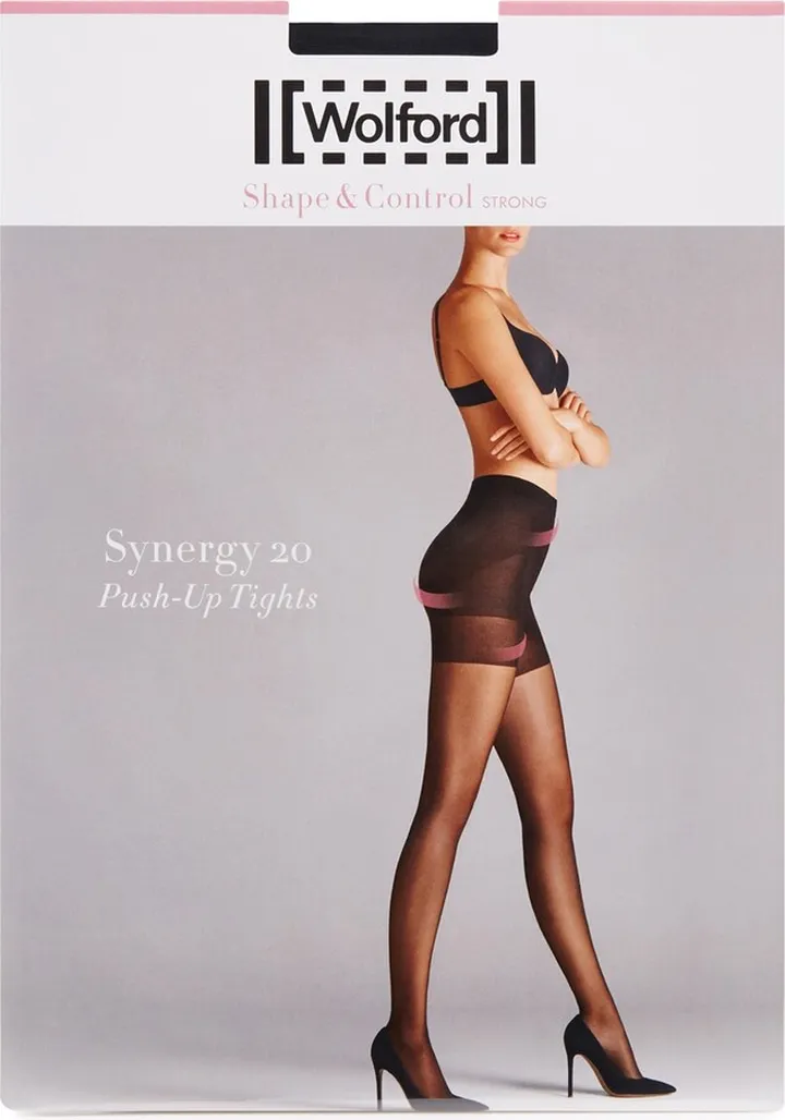 Wolford Synergy Black 20 Denier Control Tights