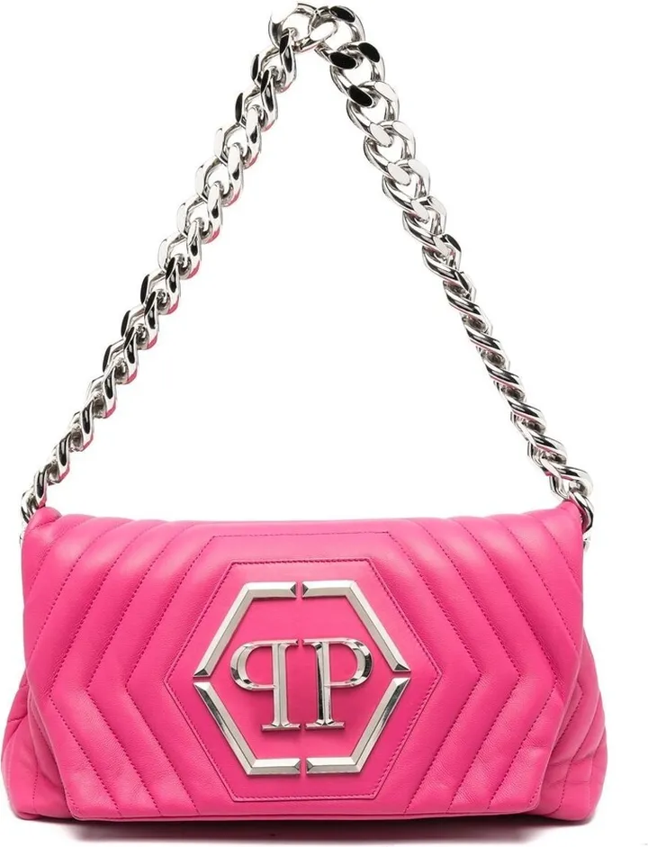 Logo-Plaque Shoulder Bag