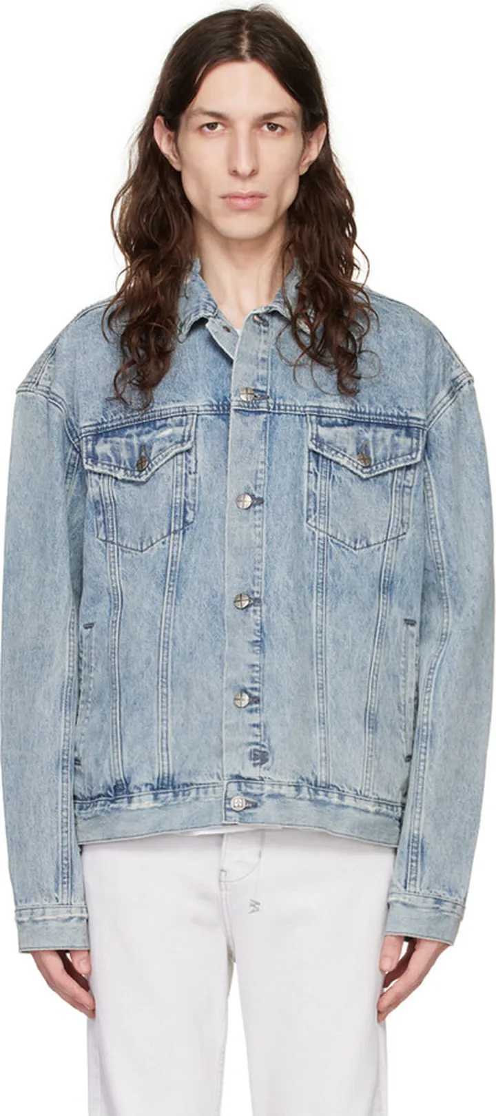 Ksubi Blue Oh G Denim Jacket