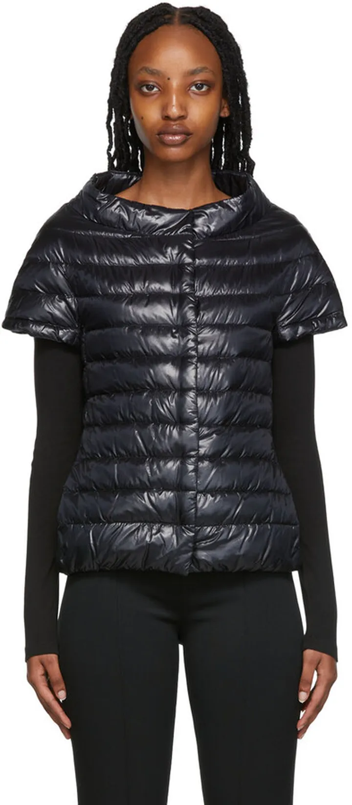 Herno Black Emilia Down Jacket
