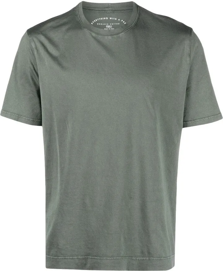 crew-neck cotton T-shirt