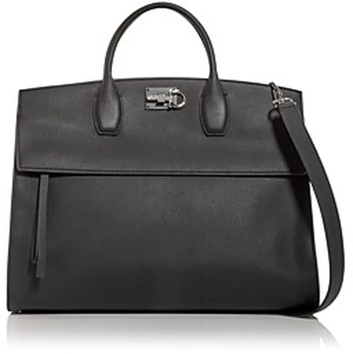 Salvatore Ferragamo The Studio Leather Satchel
