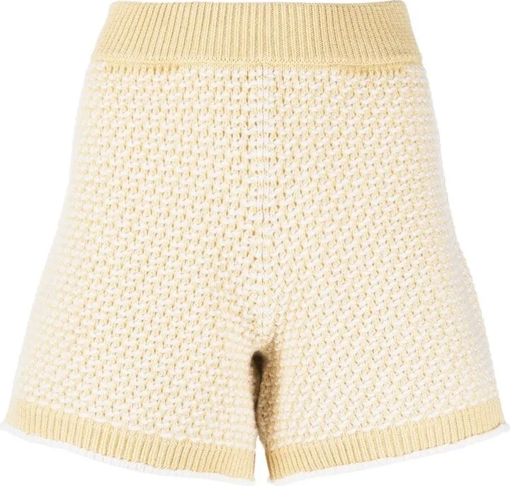 Meadow knitted shorts